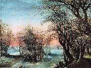 Denys Van Alsloot Winter Landscape oil painting reproduction